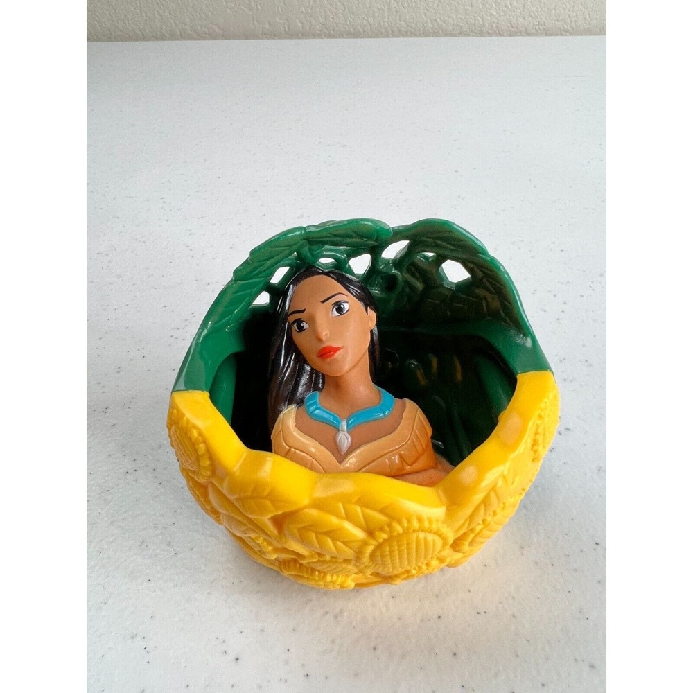 Vintage Disney Pocahontas Sunflowers Finger Puppet Kids Clube Burger‎ King Toy
